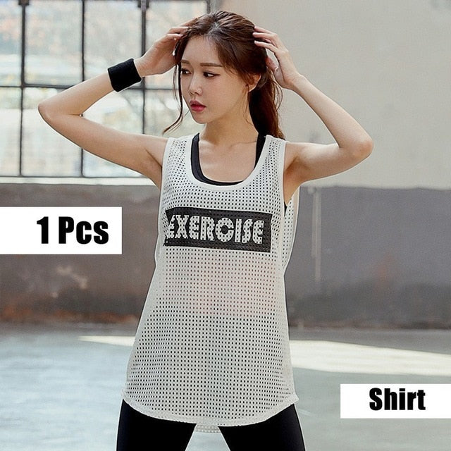 3 Pcs Workout Clothes For Women Yoga Set top bra Leggings Women Tracksuit Gym Clothing Fitness Sport Suit Running Sportswear