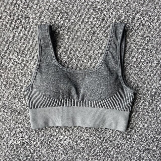 Bra and Leggings Suit Women yoga top Gym Set yoga Clothes Seamless Workout Fitness Sportswear Fitness Suit